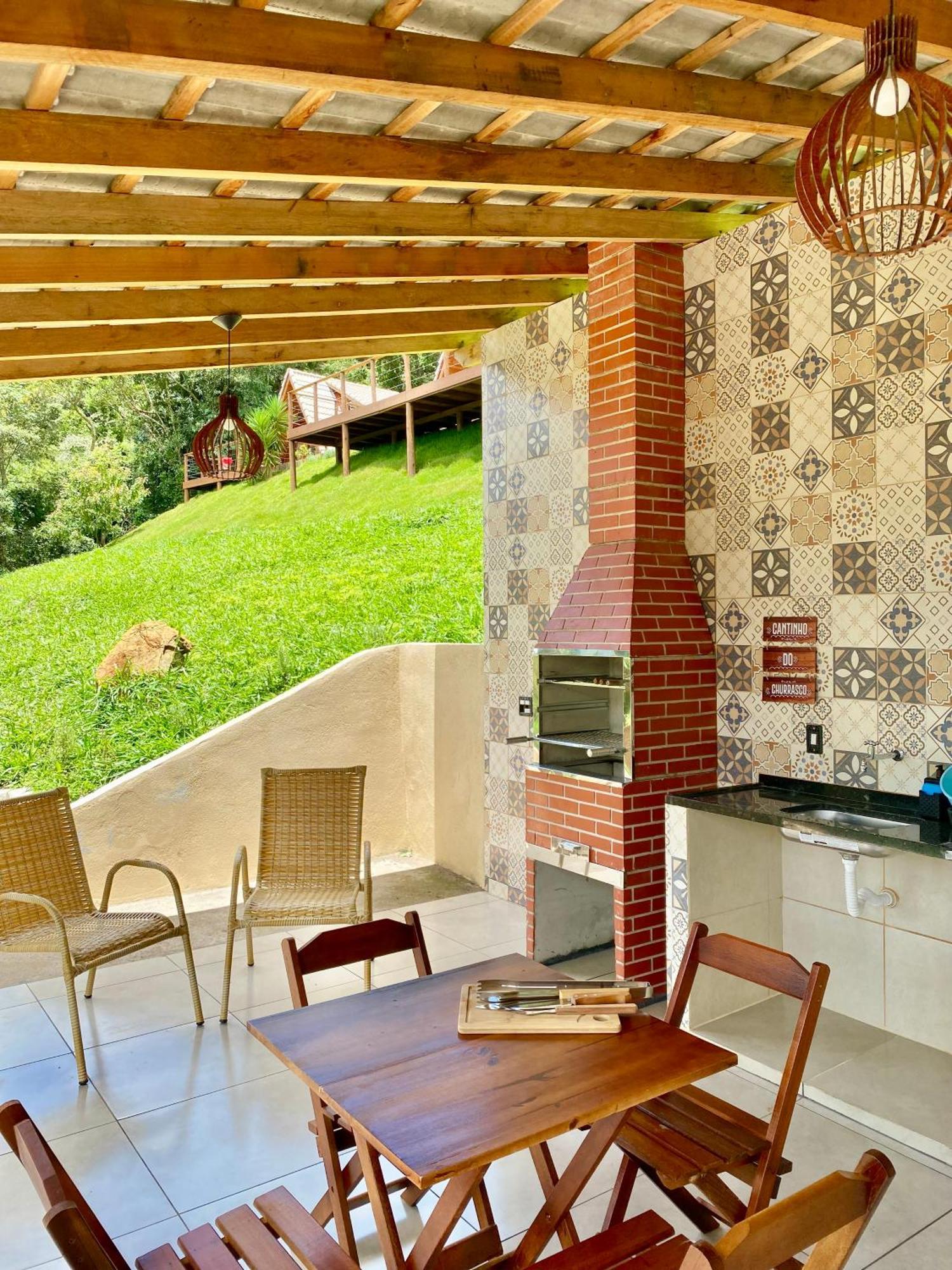 Chales Fazenda Floresta Das Araucarias 쿠냐 외부 사진