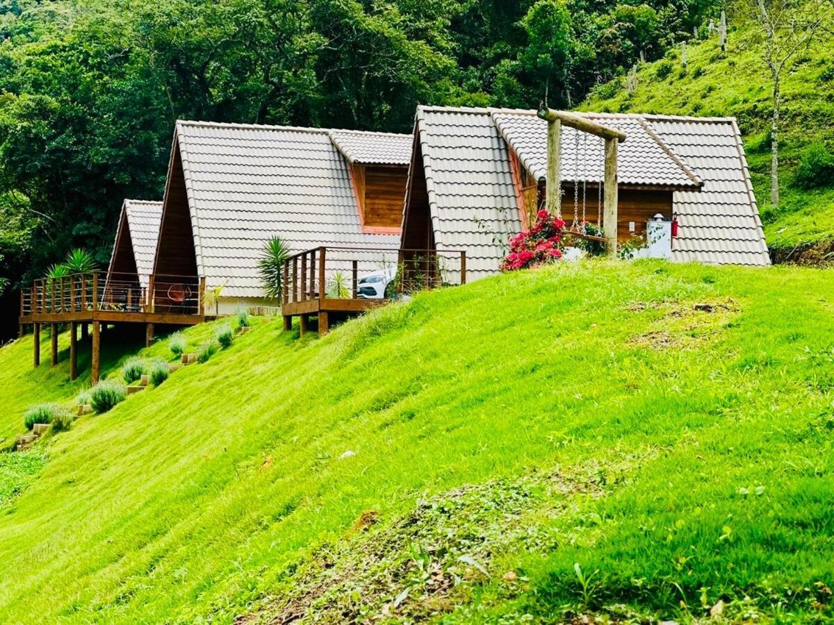 Chales Fazenda Floresta Das Araucarias 쿠냐 외부 사진